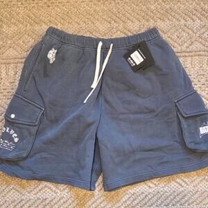 Darc Sport x Batman Chopper Cornell Cargo Sweat Shorts Size Medium NWT